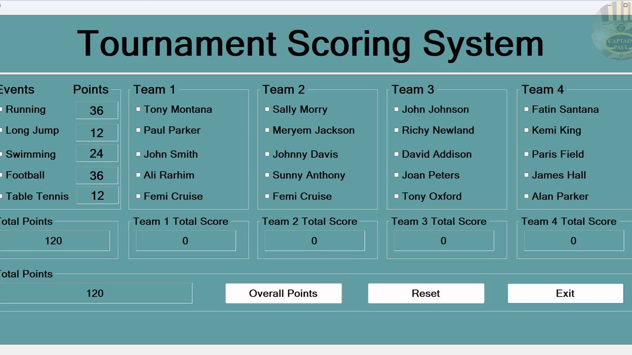 How to Create Tournament Management System in C#