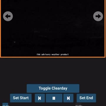 January 24, 2023 unusual beams of light on the FAA Wolf Creek camera