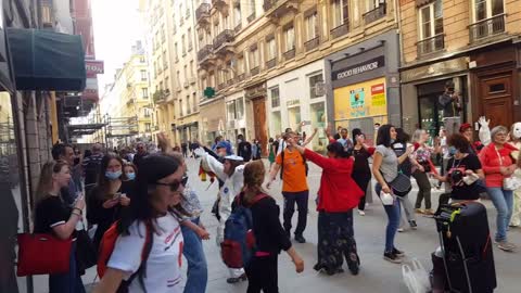 Les Masques Blancs Lyon Belelcour le 8 Mai 2021