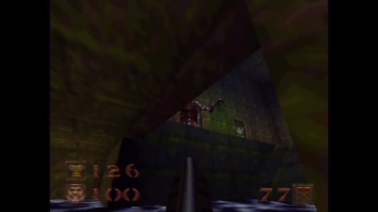 Quake Playthrough (Actual N64 Capture) - The Necropolis