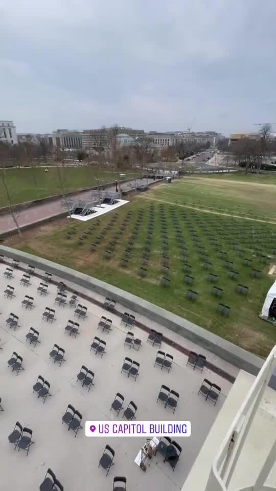 Preparations for the presidential ceremony are in full swing