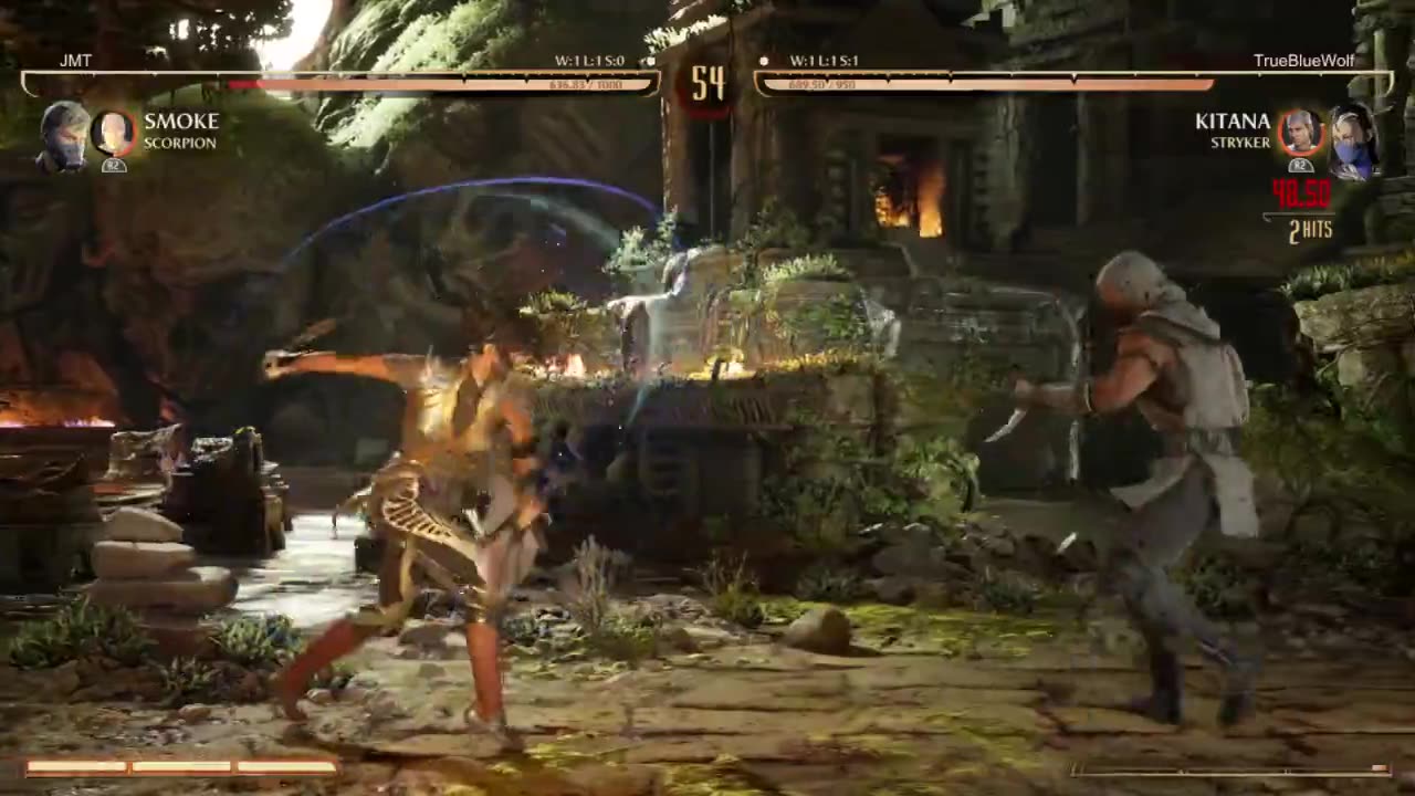 RANK SET!!!KITANA(STRYKER) VS SMOKE(SCORPION)