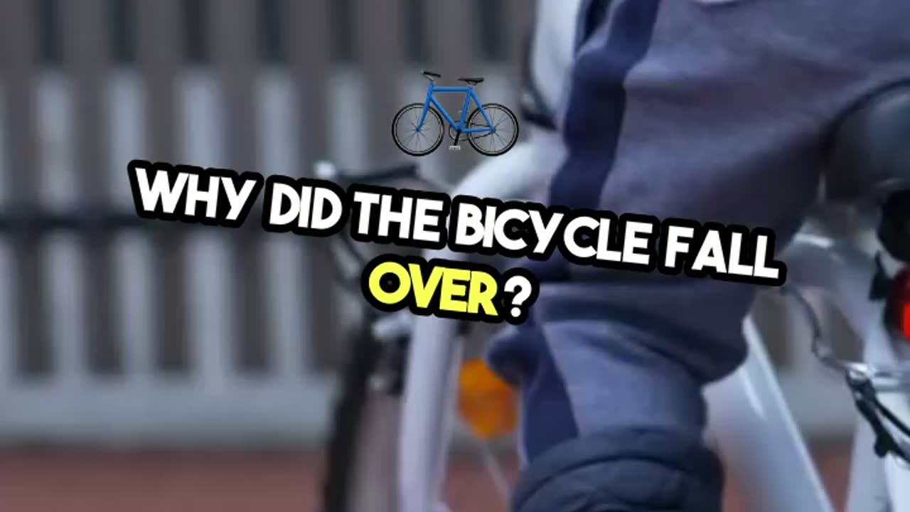 Bicycle Falls Over