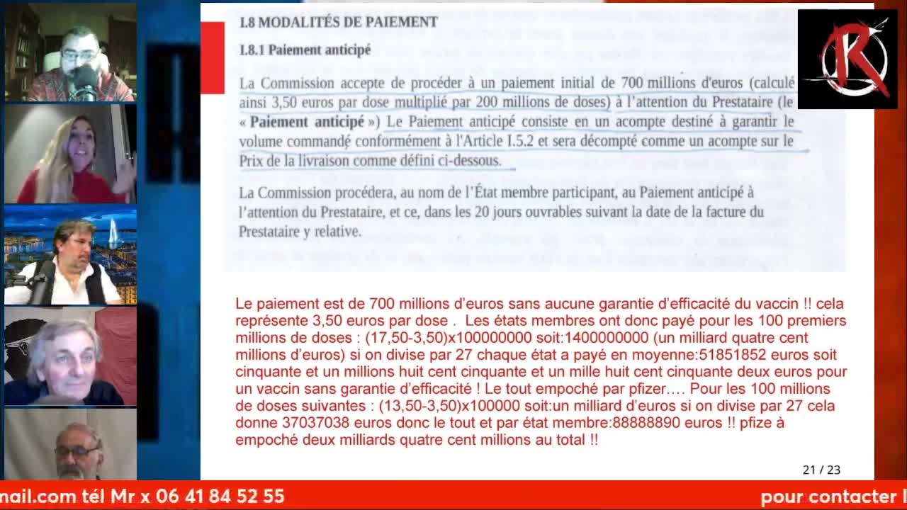 Révélations sur les Contrats de Pfizer #pfizer