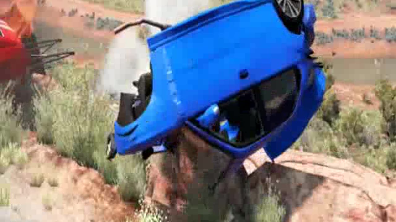 🚗💥 BeamNG Drive High-Speed Downhill Crashes | Epic Car Crashes & Fail Compilation