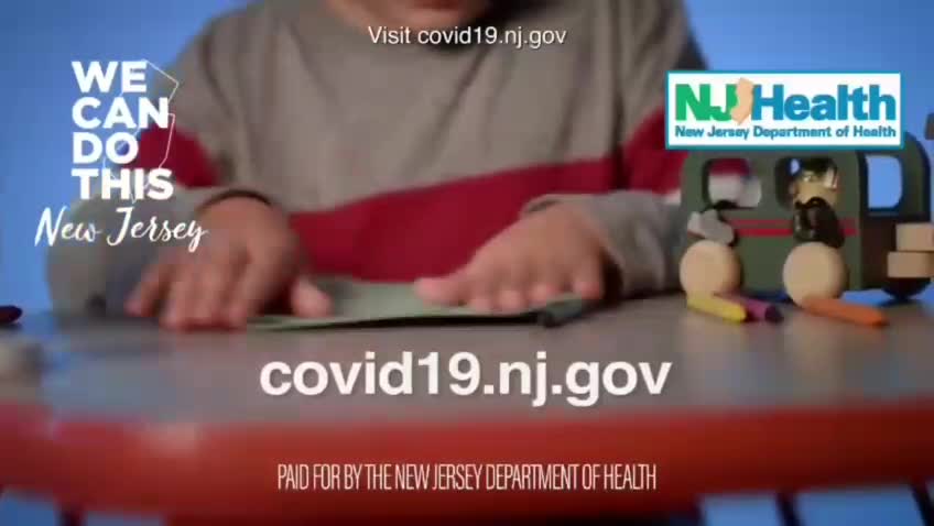 New Jersey new holiday commercial to get more children killed for Christmas with the covid vaccine