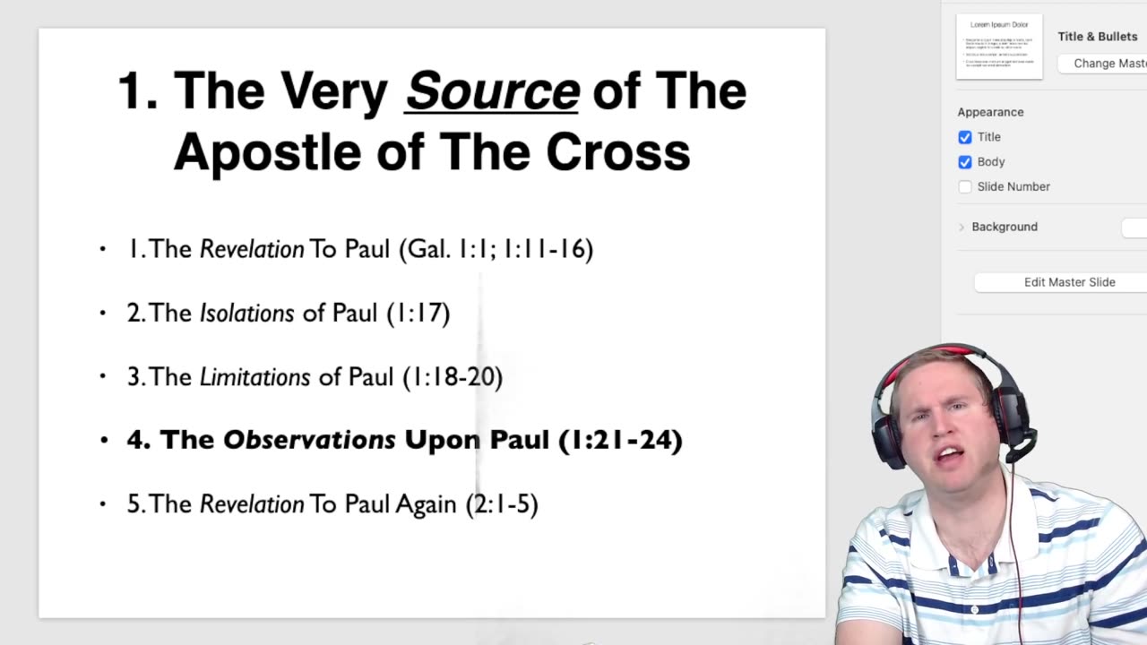 Galatians Seminar 2 (Part 1)