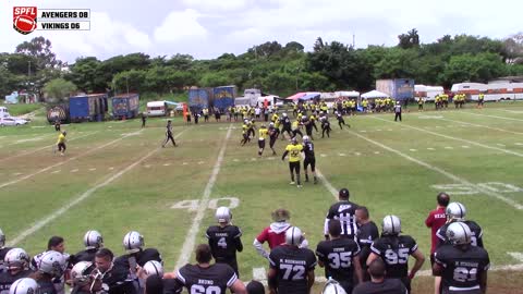 SPFL 2022 - Série Ouro - São Bernardo Avengers x Vikings Futebol Americano