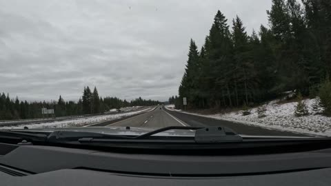 5x Speed Drive along the Columbia River Gorge, HWY I84 towards Boise ID