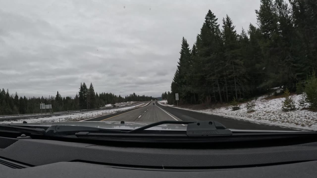 5x Speed Drive along the Columbia River Gorge, HWY I84 towards Boise ID