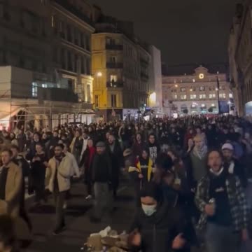 Paris - People Taking To The Streets In Protest