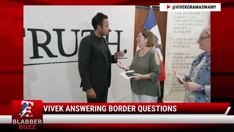 Vivek Answering Border Questions