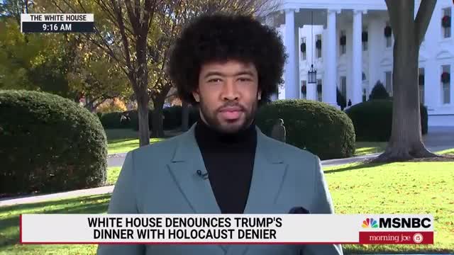 White House Denounces Trump's Dinner With Holocaust Denier