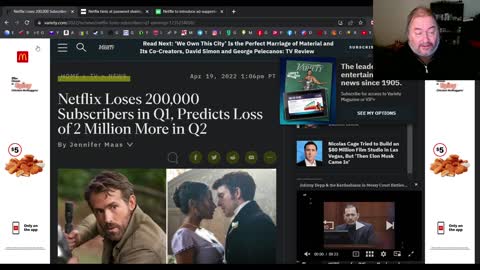 Netflix is going under because of their woke content