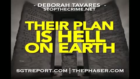 Their Plan is Hell on Earth by StopTheCrime.net