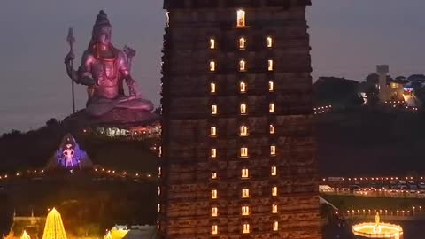 Hindu God Temple with music