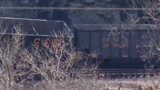 3 people rushed to hospital after train derailment in Summers County, West Virginia.