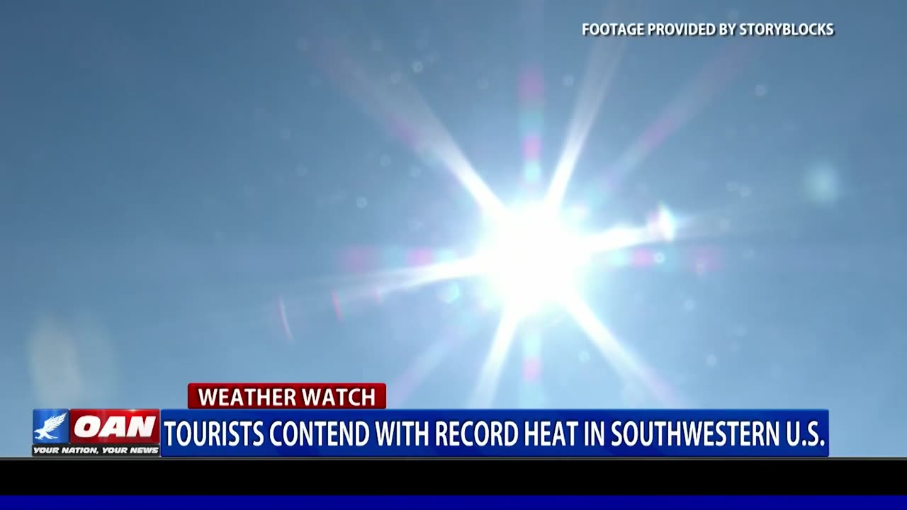 Tourists Contend With Record Heat In Southwestern U.S.