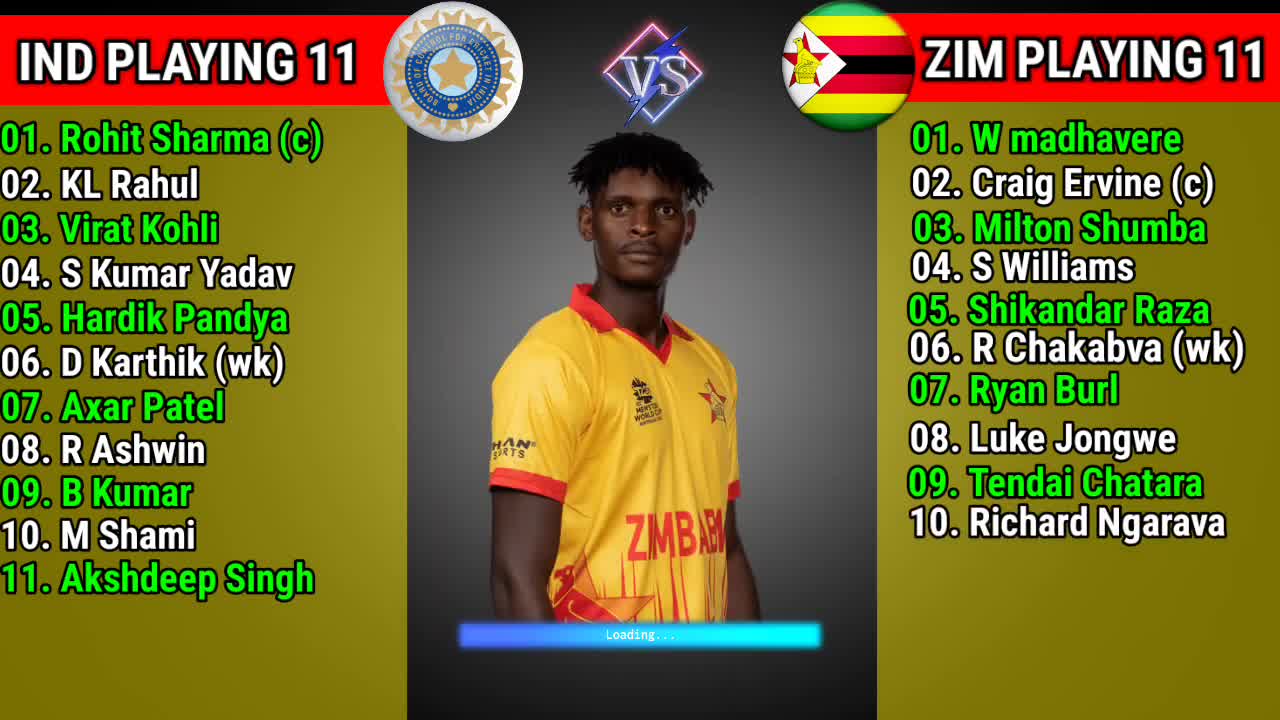 India vs Zimbabwe Probable playing 11 T20 World Cup2022 IND vs ZIM 2nd Match Playing 11