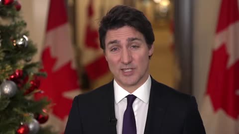 Trudeau's condescending Christmas speech.