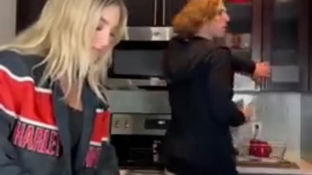 SHE CUT IT OFF!!
