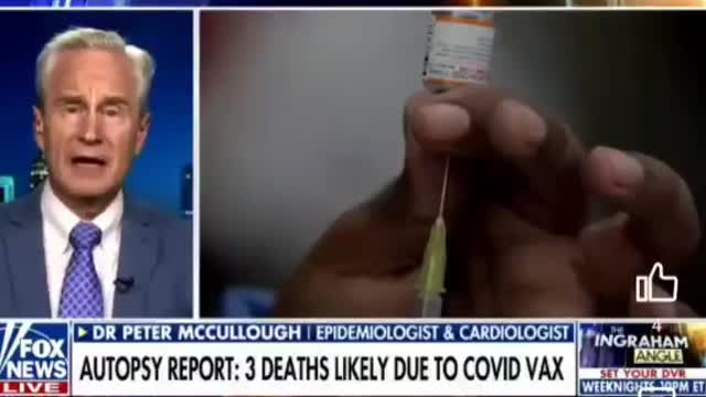 ⚫2345. VAX HOLOCAUST Exposure has Begun at MSM (FOX) | Dr Peter McCullough