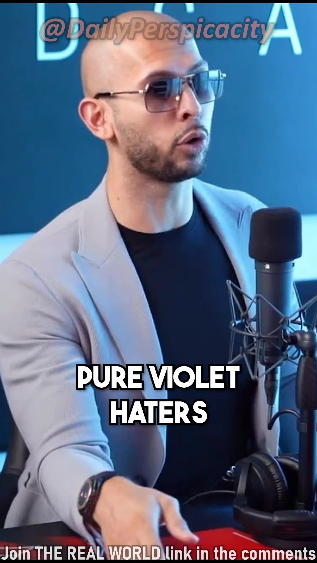 Andrew Tate about being likable