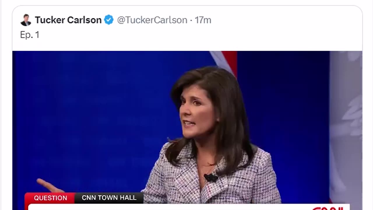 Tucker on Ukrainian dam strike.