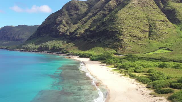 Beautiful view on the beach