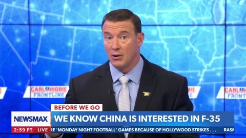 Carl Higbie - Could the Chinese have hacked the missing F-35?