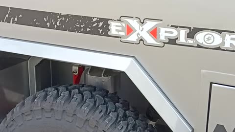 Eiger Gray custom exterior unique njstar rv off road trailer for family travelling
