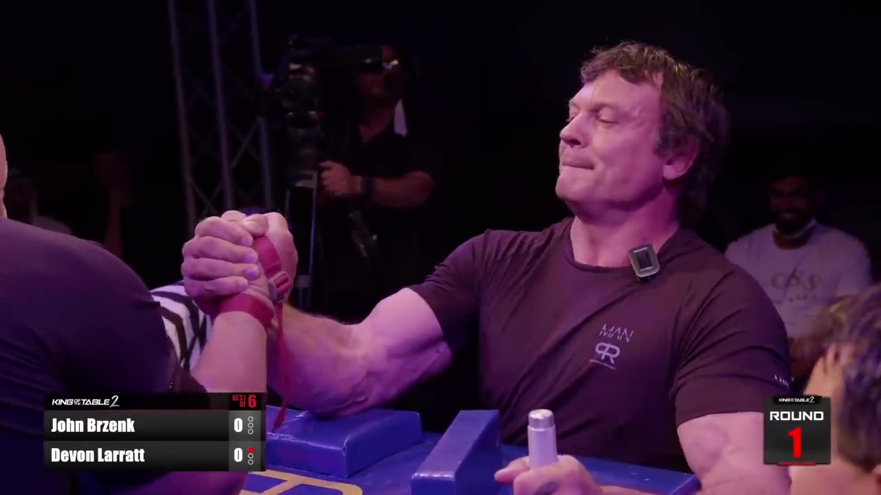 DEVON LARRATT vs JOHN BRZENK - KING OF THE TABLE 2 OFFICIAL FOOTAGE