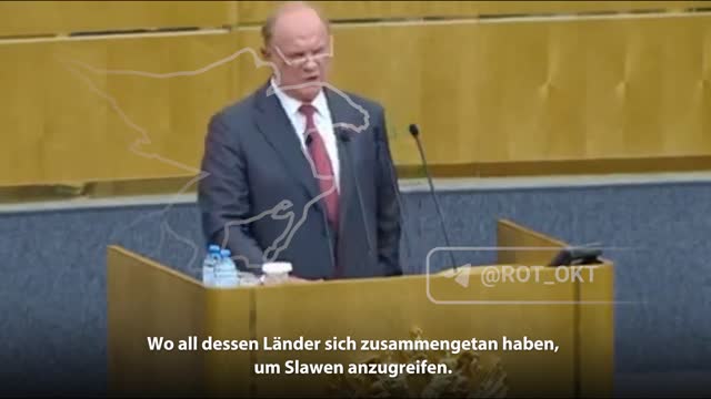 RUSSISCHER DUMA-ABGEORDNETER: KÄMPFEN GEGEN DAS 4. NATO-REICH