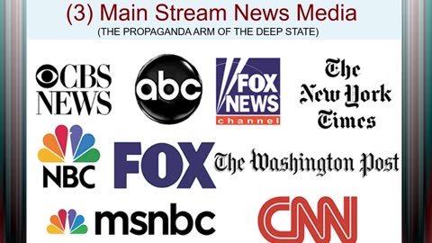 Mainstream News Media & The Deep State Explained