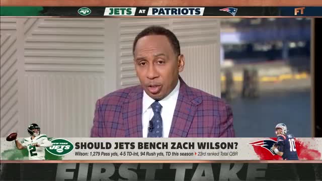 Stephen A.- Zach Wilson is TRASH! 🚮 - First Take