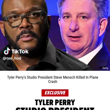 Tyler Perry's Studio President Dead After Plane Crash!