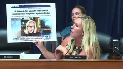 House of representatives Marjorie Taylor Greene testifies on COVID vaccine injuries and deaths