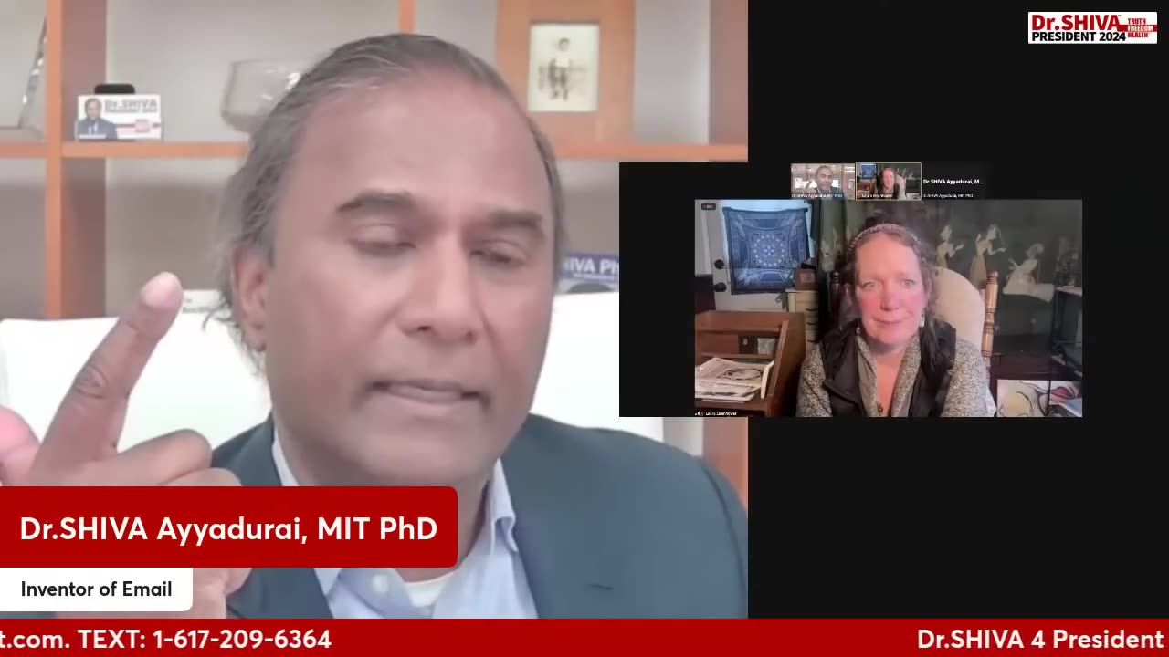 Laura Eisenhower Interviews Doctor Shiva - Zionism = Nazism = Brahmanism