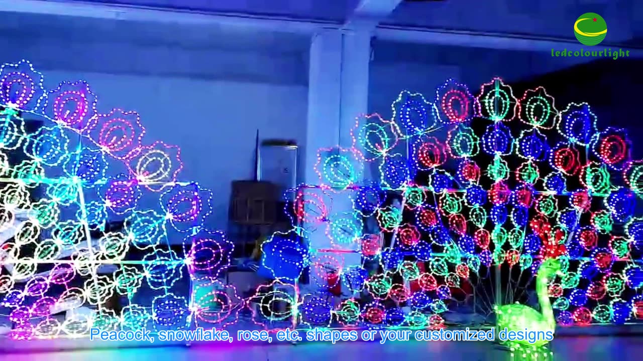 LED flexible strips can be mounted on different shapes for lighting