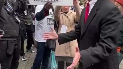 NYC: Pres Trump Makes a few statements before the Arraignment Today