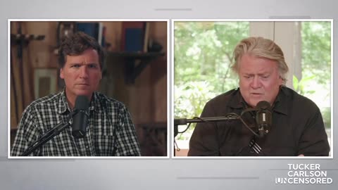 Tucker Carlson Interview With Steve Bannon Discussing Steve Serving Prison Time In A Few More Days