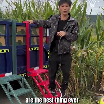 These adjustable stairs for trucks are a total game changer!.hd