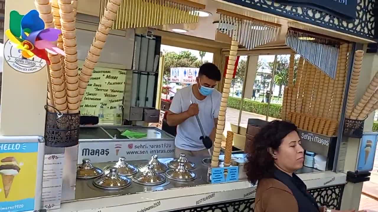 Turkish Ice cream fun