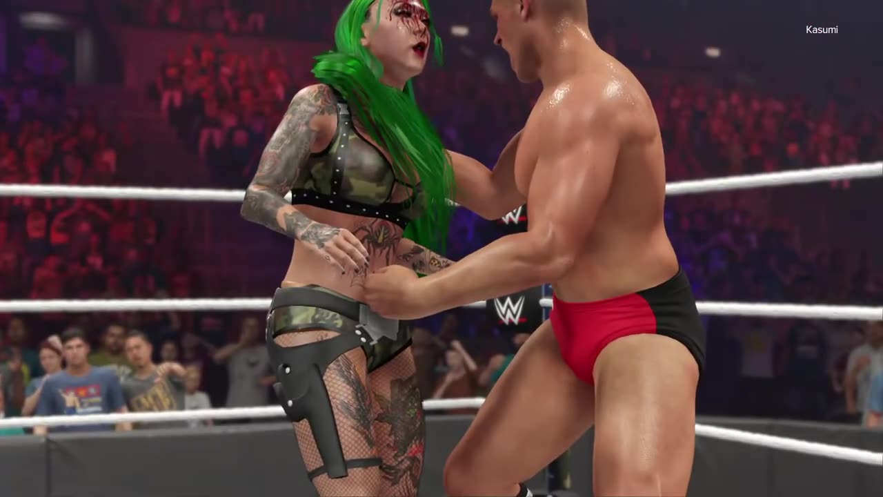 WWE 2k23 MODS_ Shotzi vs Gunther _intergender _wrestling