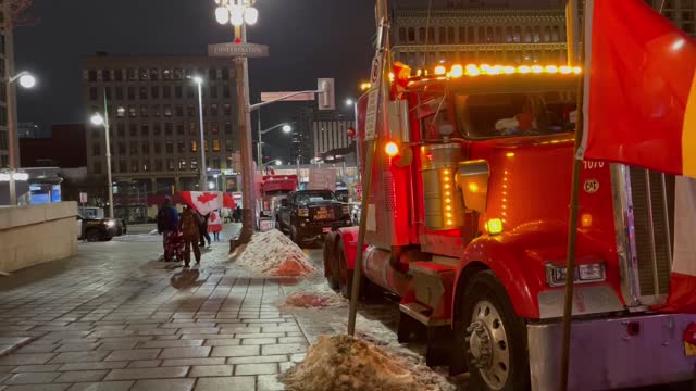 Freedom Convoy Ottawa February 10, 2022