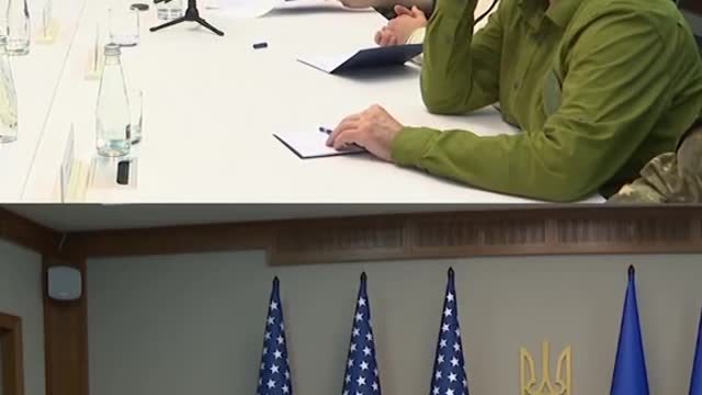 Zelenskiy Meets With U.S.'s Blinken in Kyiv