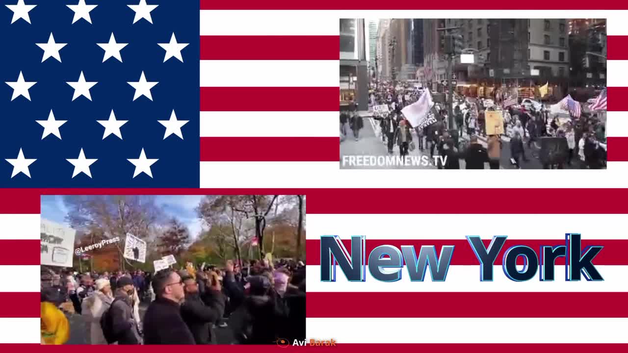 2021年11月份覺醒行動！全球各國為自由、人權大遊行！