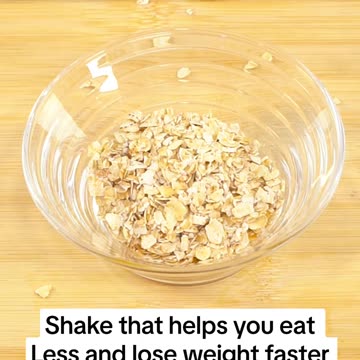 Shake that helps you eat less and lose weight fast #naturalremedies