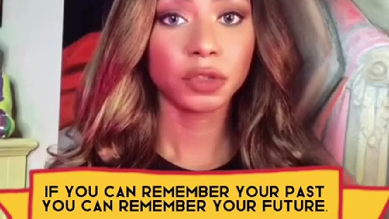 (Short) If you can remember your past, you can remember your future. Think in 4d.