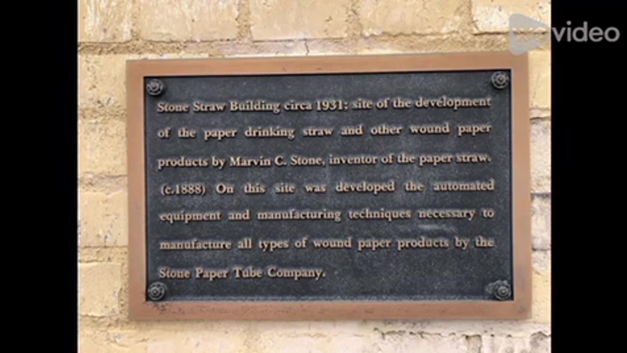 the paper drinking straw, invented by a DC Republican